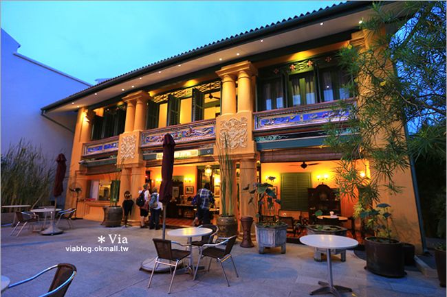 檳城住宿推薦》燕京飯店Yeng Keng Hotel Penang～老厝翻新的精品旅館 @Via&#039;s旅行札記-旅遊美食部落格
