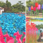 即時熱門文章：台南景點》德元埤荷蘭村～風車節實況報到！7000支的彩色小風車好繽紛！
