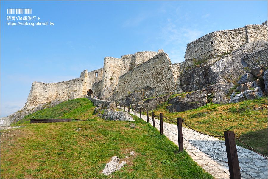 斯洛伐克旅遊》世界文化遺產景點｜中歐最大城堡遺跡好美～Spis Castle斯皮什城堡+Spissky salas餐廳 @Via&#039;s旅行札記-旅遊美食部落格